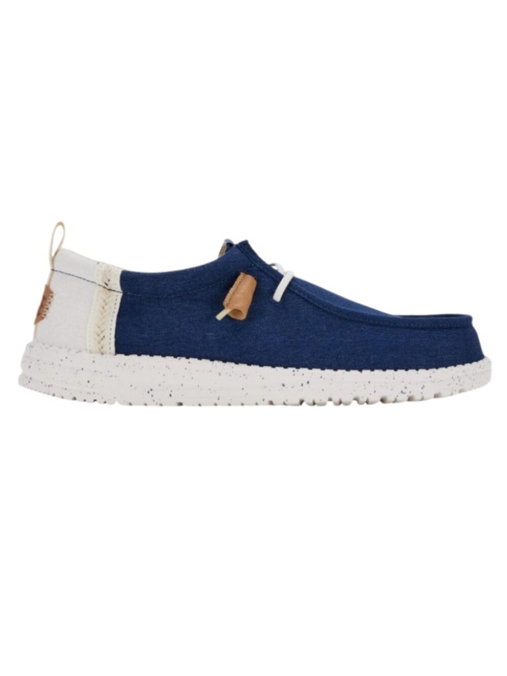 Hey Dude Men’s Wally Craft Linen - Sargasso Blue / White - 43086